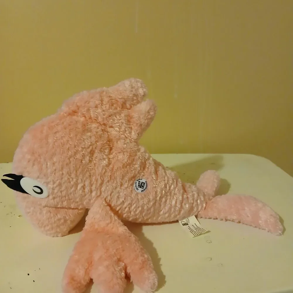 Kohl's Cares Dr. Seuss Cat in the Hat Pink Fish Stuffed Plush Animal Toy Doll - Picture 2 of 5